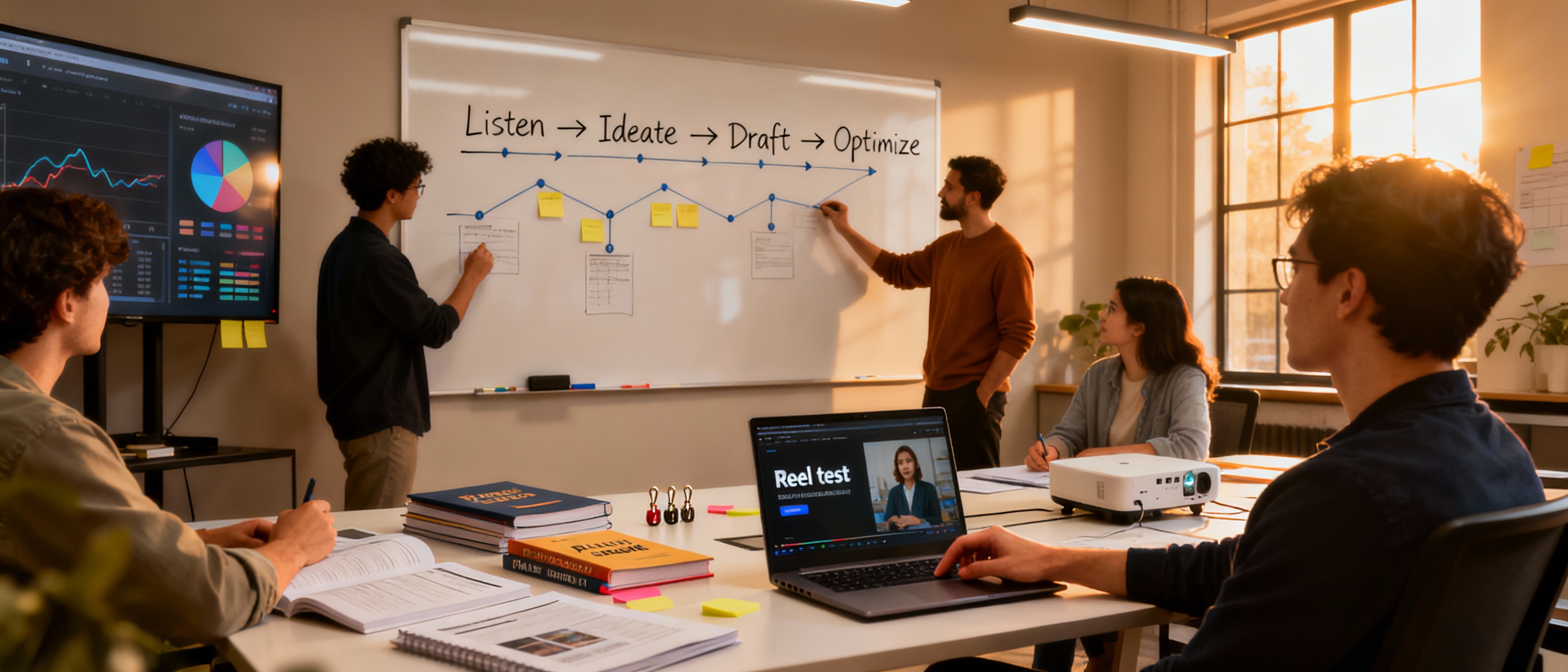AI content marketing workflow